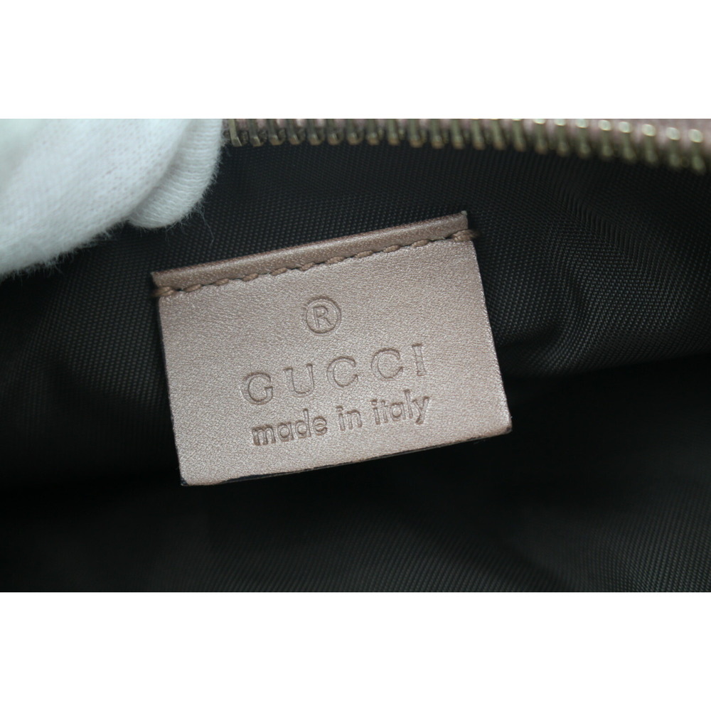 Gucci Pouch Beige Tan brown accessories cosmetics makeup Heart charm - Picture 7 of 7